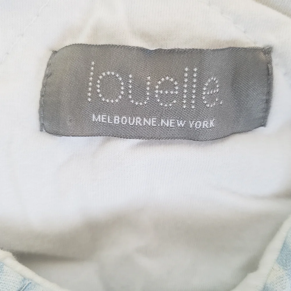 Louelle baby / toddler quilted linen sleeping bag - Picture 4 of 5